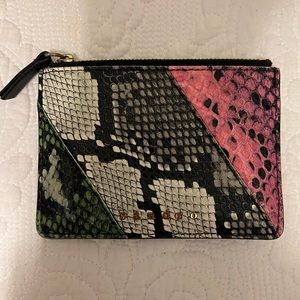 Sandro multicolor snakeprint Wallet